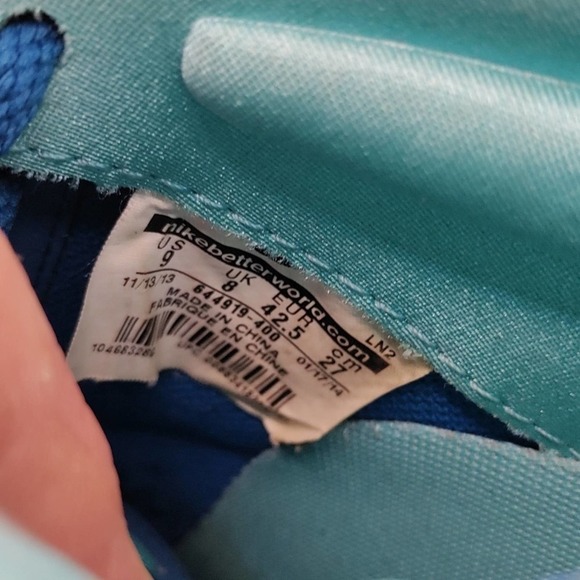 Nike Air lunar Force 1 LUX VT military blue women's size 9 - Picture 11 of 12